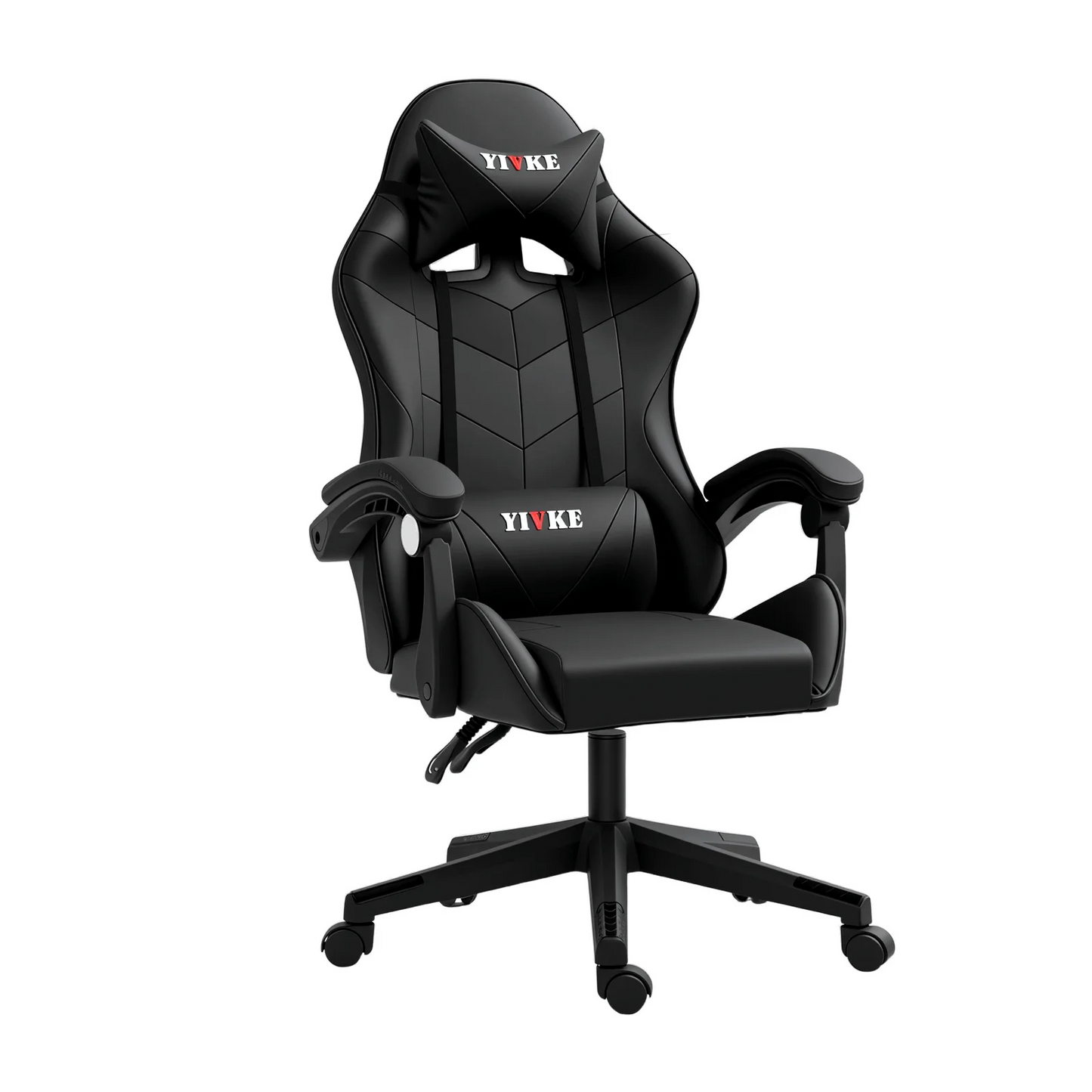 Chaise de jeu ergonomique Yivke YT208, style course