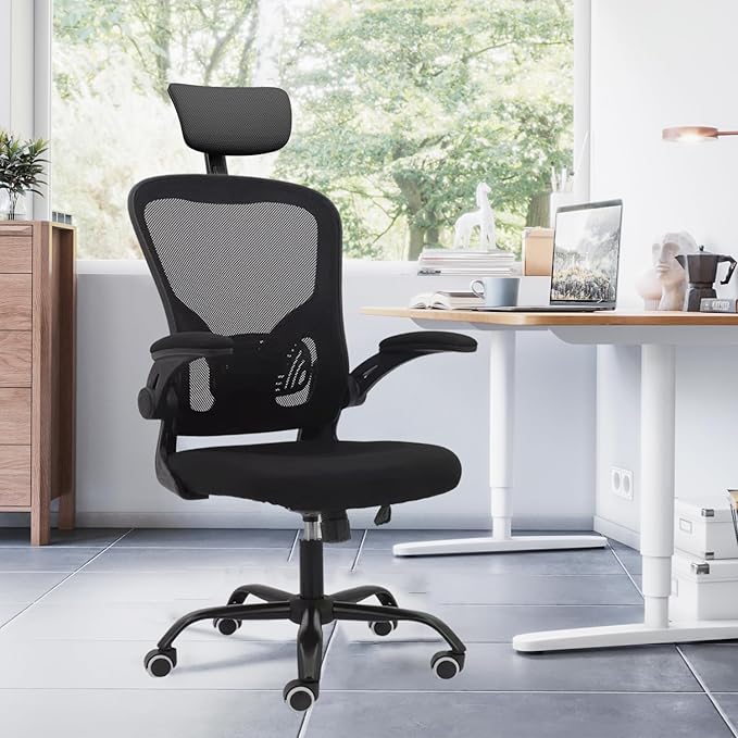 Chaise de bureau Yivke YT-030 avec appui-tête