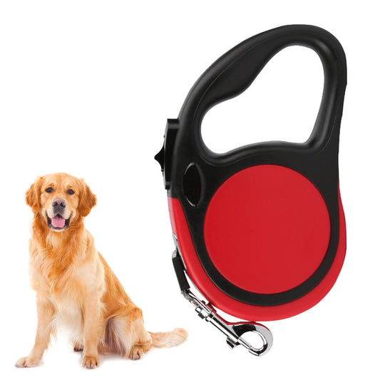 Retractable Dog Leash Pet Walking Leash for Dogs, Cats, Pets | 360° Tangle Free | One-Hand Brake | Strong Nylon Tape/Ribbon