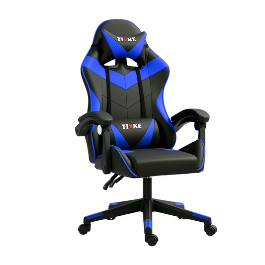 Chaise de jeu ergonomique Yivke YT208, style course 